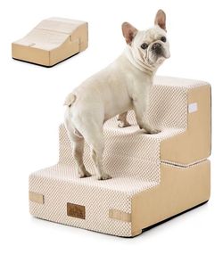 Cozy Kiss 3-Step Pet Foam Stairs