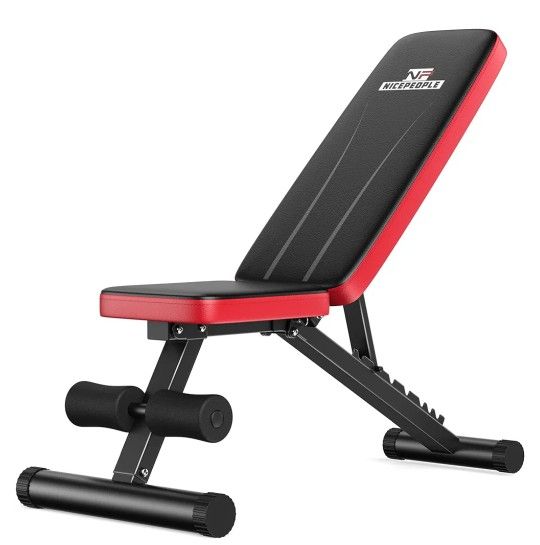 New- NICEPEOPLE Weight Bench - 660lbs Capacity