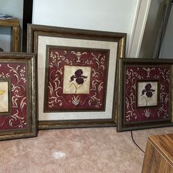Very elegant floral decorative frames