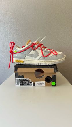 DS Nike Off White Dunk Low ‘Lot 6s’￼