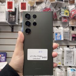 Samsung galaxy S 23 ultra unlocked 256 GB