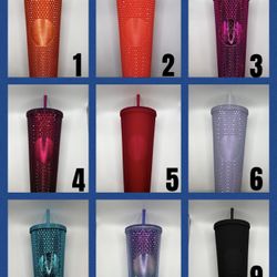 Starbucks Studded Tumblers