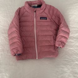Patagonia Down Jacket Pink Size 12-18 Months