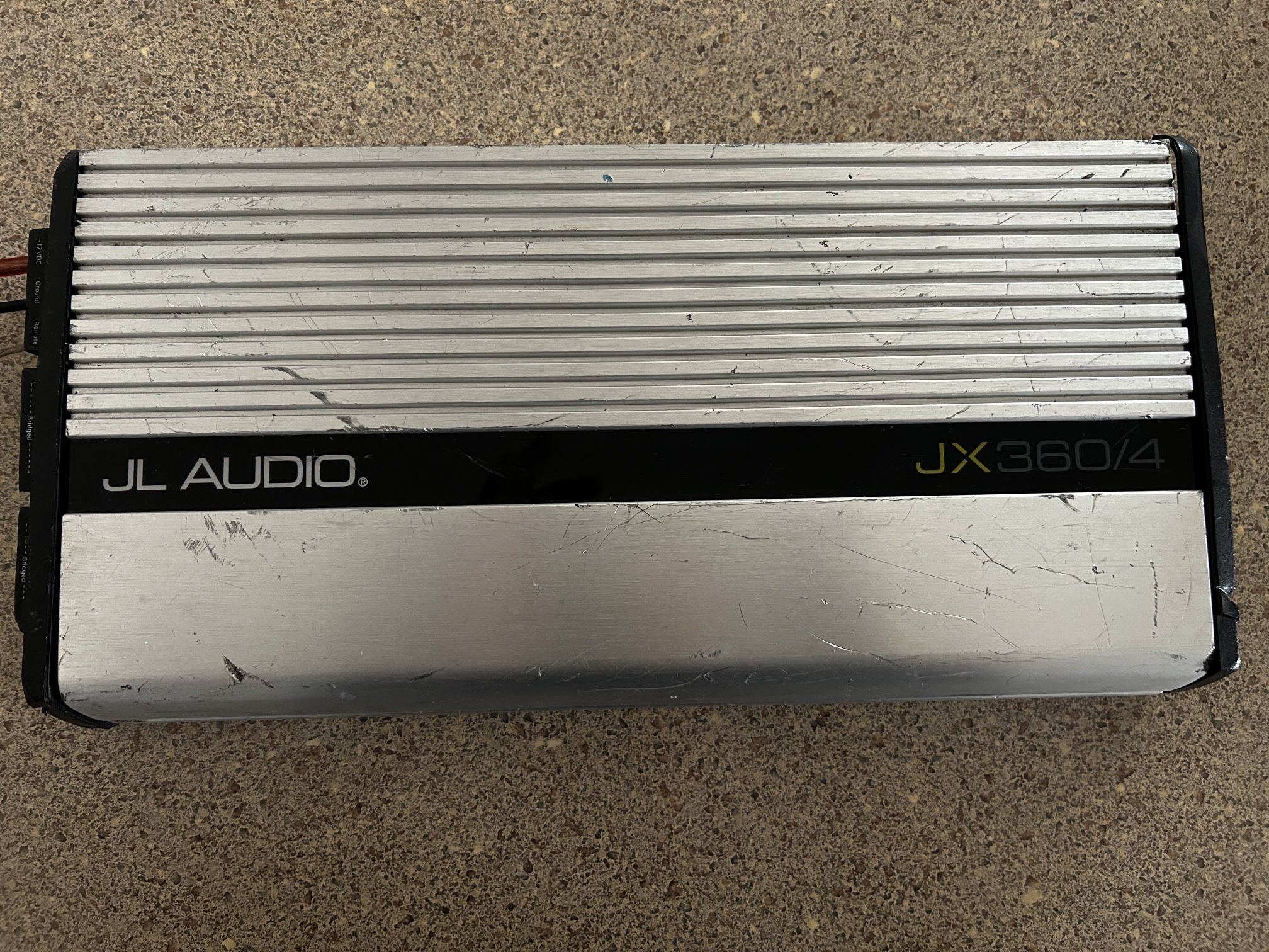 Car Amp JL Audio Class AB Amplifier 4/3/2 channels bridge mode 2channel 360watts RMS perfect for midrange midbass midhigh Speakers JX Series ampli