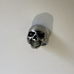 Stainless Steel Mens Skull Ring