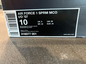 Nike Air Force 1 limited edition 25 anniversary 2007 rosies dry goods