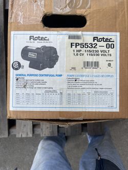 Flotec Centrifugal Pum