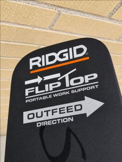 15 Bucks For Each One. Ridgid Flip Top Portable Work Support,