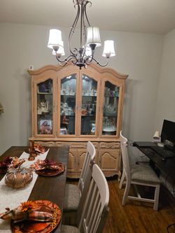 Stanley Furniture Hutch and Buffet