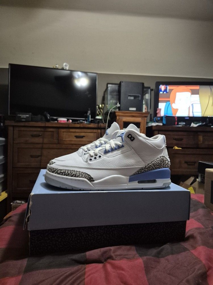 Air Jordan 3 Unc Size 12