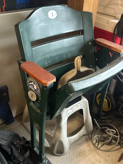 Coors Field Rockies Decommissioned Bleacher Seat Row 2 Seat 1