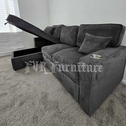 Dark Gray Sofa