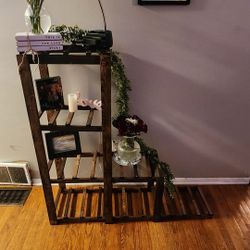 Rustic 3 tier stand | tiered plant stand | Plant shelf | 3 tier stand | Plant stand | Handmade stand