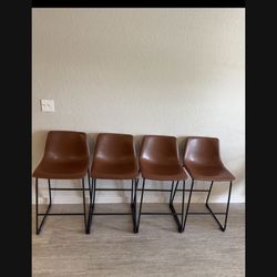 BAR STOOLS (4) 