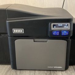 HID Fargo  Card And ID Printer Encoder. Fully Operational All Accessories Included