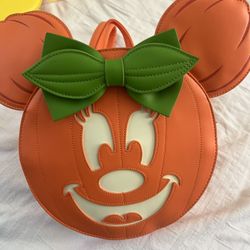 Disney Minnie Mouse Loungefly (glows In The Dark)