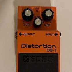 Boss DS-1 /DS1 Distortion Guitar Effects Pedal