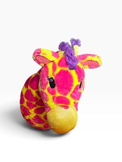 Plush Giraffe Head Wall Mount Decor