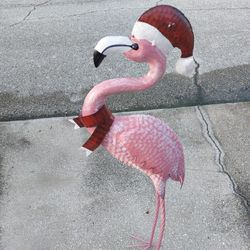 Pink Flamingo Garden Decor 