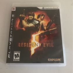 Ps3 Resident Evil 5