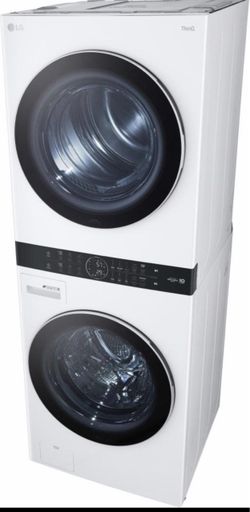 LG washer and dryer  semi-new.