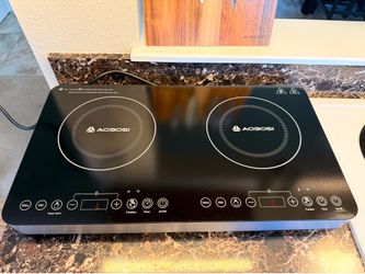 Double Burner Induction Cooktop 1800W