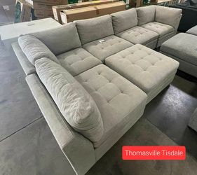 Modular Sectional Sofa Couch With Storage Ottoman