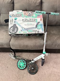 New Adult Kick Scooter - Big Wheels Folding Commuter