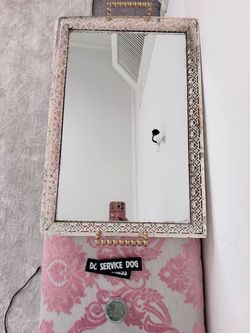 Ornate Silver Filigree Rectangular