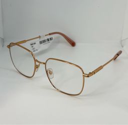 Versace MOD 1(contact info removed) Women's Rose Gold Eyeglasses Frame - 54-18 145