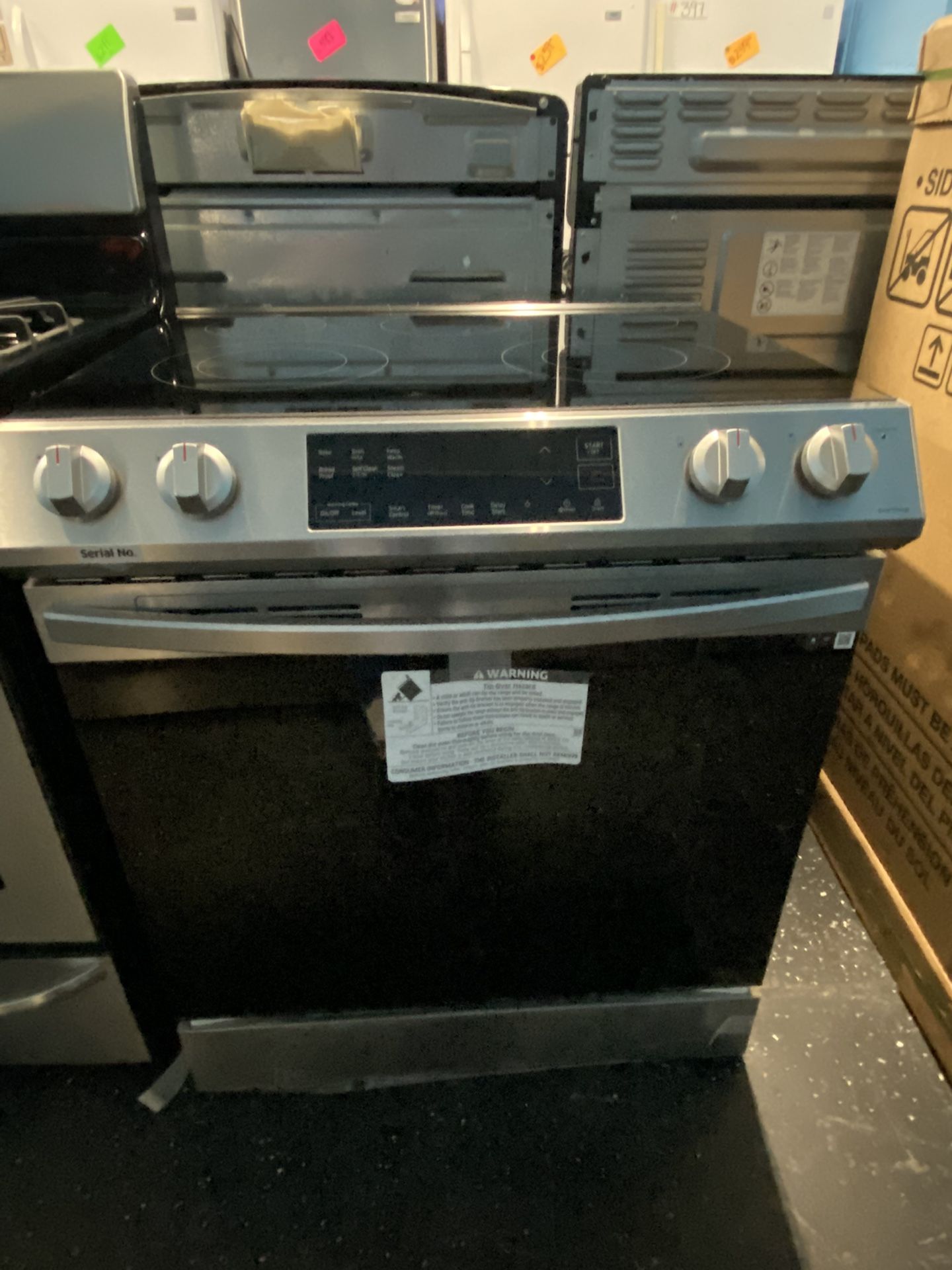 ❤️ BEAUTIFUL STOVE 4 BURNERS SSTTEEL ELECTRIC ⚡️ 220v SAMSUNG