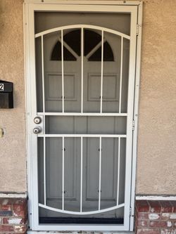exterior metal door screen 36 x 80