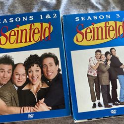 Seinfeld DVD Set Volumes 1 And 2 Seasons 1, 2 , 3