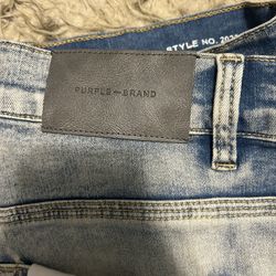 Purple Jeans Size 32