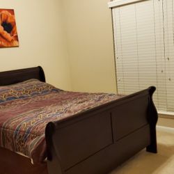 Queens Bed, Frame  & Mattress