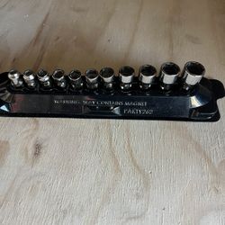 Snap-On Metric Universal  1/4” Drive Sockets