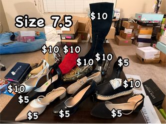 Size 7.5 women’s shoes