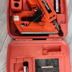 Paslode Impulse Cordless Framing Nailer – Parts or Repair – $40  🔨 $40 OBO  Paslode Impulse cordless framing nailer with case, charger, battery, and 