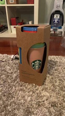 Starbucks color changing cups