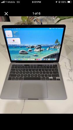 MacBook Pro – 13in, M1, 16GB ram, 1TB
