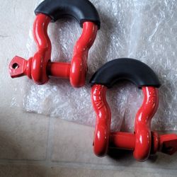 2pcs Universal Bumper D-ring