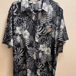 Anaheim Ducks Hawaii’s Button Up NWT 