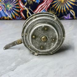 F82- Vintage Pflueger Superex Automatic Fly Reel Bulldog Logo USA 1907 Patent