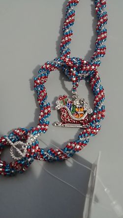 Necklace bracelet and ring