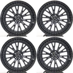 20" Staggered Mercedes-Benz AMG Wheels Rims Set of 4 20x8.5 20X9.5 5x112