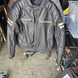 Teknik Leather Motorcycle Jacket