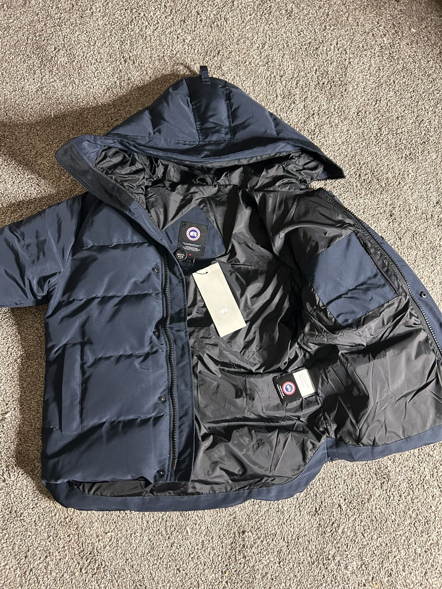 Navy Blue Canada Goose 