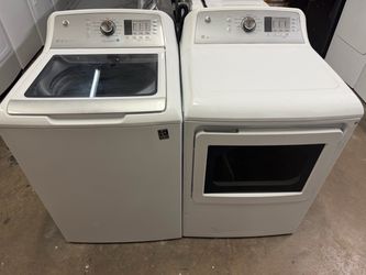 GE washer and electric dryer