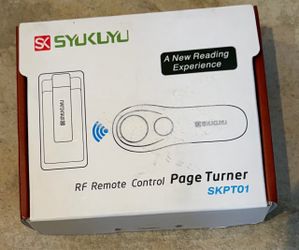 New Remote Controlled Page Turner