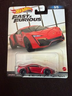 Hot Wheels Premium Fast & Furious W Motors Lykan HyperSport